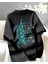 Ocean Baskılı Özel Tasarım Oversize Tshirt 1