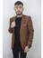 Fistan Store Erkek Italyan Kesim Dar Kalıp Tek Düğme Yazlık Blazer Ceket 2