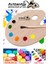 Ahşap Oval Palet Naturel 30X40 cm 2 Adet Büyük Boy Ahşap Boya Paleti Resim Boyama Tepsisi Akrilik Guaj Karıştırıcı 30X40 5