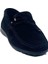 14904 S Erkek Loafer Babet Ayakkabı Nubuk Siyah 3