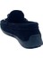 14904 S Erkek Loafer Babet Ayakkabı Nubuk Siyah 4