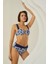 Özel Tasarım Yaprak Desenli Kaplı Bikini Takımı 1