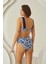 Özel Tasarım Yaprak Desenli Kaplı Bikini Takımı 2