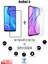 Redmi 9 6d Tam Kaplayan Ekran Koruyucu ve Şeffaf Kılıf 2li Avantajlı Paket 1