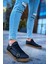 CH191 Ckt Side Buckle Erkek Ayakkabı Sıyah 1