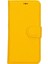 Apple iPhone 15 Uyumlu Deri Cüzdanlı Kılıf Mwwn FL12 Sarı 4