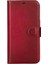 Apple iPhone 15 Pro Max Uyumlu Deri Cüzdanlı Kılıf Mwwn V4EF Kırmızı 4