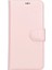 Apple iPhone 13 Uyumlu Deri Cüzdanlı Kılıf Nu2 Pembe 4