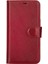 Apple iPhone 15 Uyumlu Deri Cüzdanlı Kılıf Mwwn V4EF Kırmızı 4