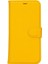 Apple iPhone 15 Pro Max Uyumlu Deri Cüzdanlı Kılıf Mwwn FL12 Sarı 4