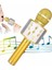 Karaoke Mikrofon Dahili Hoparlörlü Sd-Usb-Aux Girişli Bluetooth Hoparlör 4