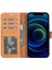 Apple iPhone 13 Pro Max Uyumlu Deri Cüzdanlı Kılıf G19 Taba 2