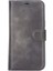 Apple iPhone 14 Plus Uyumlu Deri Cüzdanlı Kılıf Mwwn VS4EF Gri 4