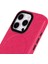 Apple iPhone 16 Pro Max Uyumlu, Hakiki Deri, El Yapımı Kılıf, Pembe 3