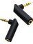 Doksan Derece 3.5mm Stereo Çevirici Jak Ltipi Stereo Jak 3