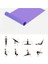 Pilates Bandı Plates Yoga Egzersiz Direnç Lastiği Ev Spor Lateks Bant 119 x 14.7 cm 1