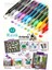 12 Renk Akrilik Markör Keçeli Kalem 1 Adet 12 Li Acrylic Marker Taş Cam Metal Seramik Plastik Tuval Ahşap 0.7-1 cm 2