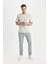 Yeni Sezon Regular Fit Normal Kesim Yazlık Düz Paça Chino Kanvas Pantolon 3