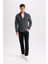 Yeni Sezon Yazlık Gabardin Chino Kanvas Pantolon Slim Fit Dar Kesim Dar Paça Cepli 2