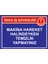 Makina ve Takımları Temiz Tutunuz Uyarı Levhası Etiket 25X35 cm 1