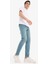 Yeni Sezon Pedro Slim Fit Dar Kalıp Normal Bel Dar Paça Jean Pantolon 4