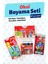 Okul Boyama Seti 4'lü Set - 12'li Sulu Boya 12'li Kuru Boya 12'li Pastel Boya 12'li Keçeli KALEM-T1406 1