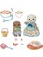 5804 Sylvanian Families Su Samuru Kız Kardeşler ve Şnorkel Seti +3 Yaş 2