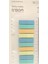 Şeffaf Renkli Postit Post-It Post It. Kitap Ayracı Ayraç Postit Sticker Not Kağıdı 200 Yaprak 1