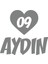 Kalpli 09 Aydın Araba Sticker 17X17 cm Gri 1