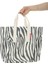 Baghashtag Zebra Baskılı Gabardin Bez Çanta 2