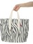 Baghashtag Zebra Baskılı Gabardin Bez Çanta 3