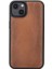 Apple iPhone 14 Uyumlu Deri Cüzdanlı Kılıf Mwwn RST2EF Taba 2