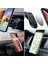 Havalanndırma Izgarasına Takılabilen Mandallı Mıknatıslı Oto Araç Içi Manyetik Telefon Tutucu 4