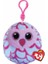Ty Squishy Beanies Peluş Baykuş Anahtarlık Pinky 1