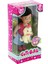 Cute Girl Sarı Köpekli ve Kumral Mini Bebek 2