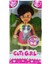 Cute Girl Gri Köpekli ve Kumral Mini Bebek 1