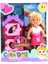 Cute Doll Mini Bebek Tavşanlı ve Iki Katlı Kulübe Oyun Seti 5
