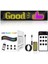 LED Matrix Bluetooth Bağlantılı Araç Camına Uygun Pixsel Görünümlü 16X96 4