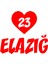 Kalpli 23 Elazığ Araba Sticker 17X17 cm Kırmızı 1