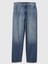 Erkek Mavi Baggy Jean Pantolon 2