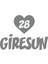Kalpli 28 Giresun Araba Sticker 17X17 cm Gri 1