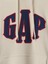 Erkek Krem Vintagesoft Oversize Gap Logo Kapüşonlu Sweatshirt 4