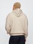 Erkek Krem Vintagesoft Oversize Gap Logo Kapüşonlu Sweatshirt 5