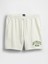 Erkek Beyaz Vintagesoft Athletic Gap Logo Easy Şort 2