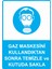 Gaz Maskesini Kullandıktan Sonra Temizle ve Kutuda Sakla Uyarı Levhası Dekota 25X35 cm 1