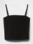 Kadın Siyah Closeknit Crop Üst 2