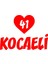 Kalpli 41 Kocaeli Araba Sticker 17X17 cm Kırmızı 1