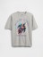 Erkek Çocuk Gri Superman Baskılı Grafik T-Shirt 1