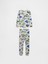 Bebek Açık Gri Grafik Baskılı Pijama Takımı 3