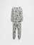 Bebek Açık Gri Grafik Baskılı Pijama Takımı 3